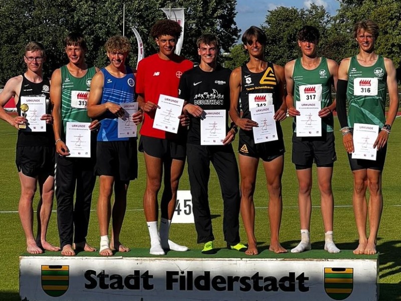Elias Henne knackt U18-EM-Norm beim Nominierungswettkampf in Filderstadt